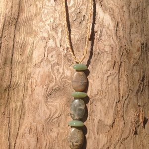 Jade festival necklace